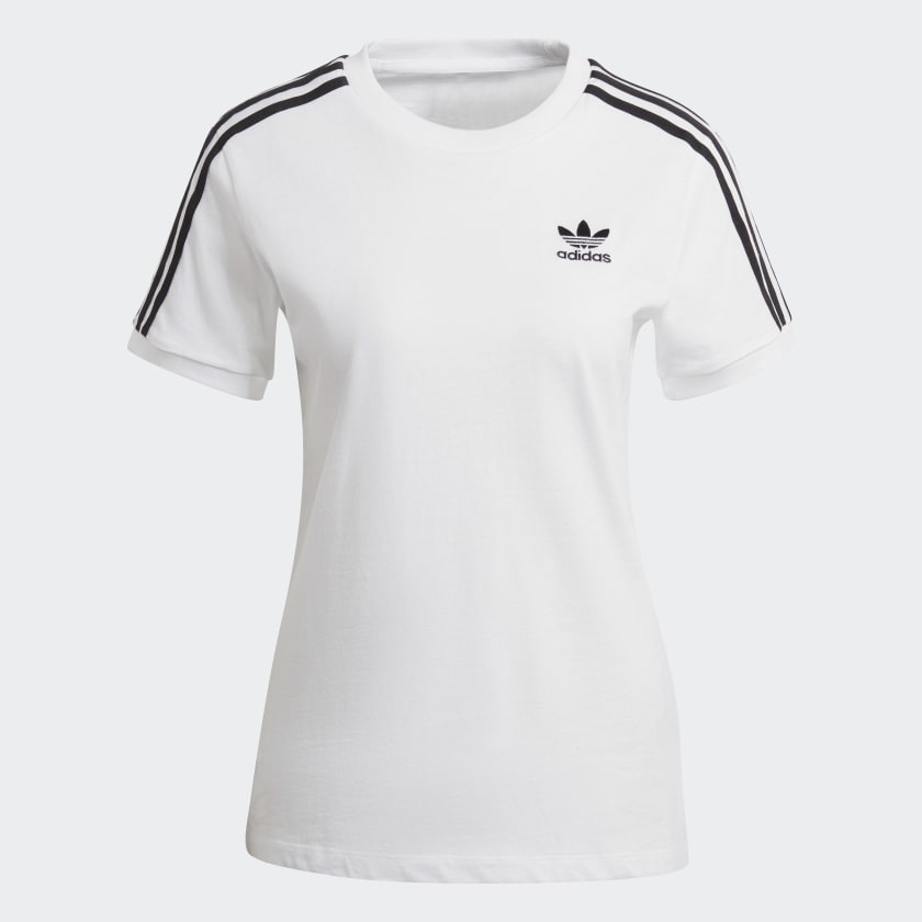 White adidas shirt top