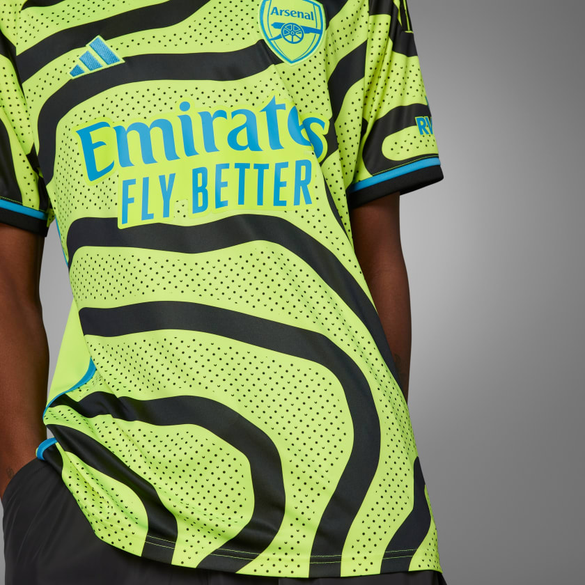 Away 24. Arsenal away 2024. Желтый джерси PB женский.