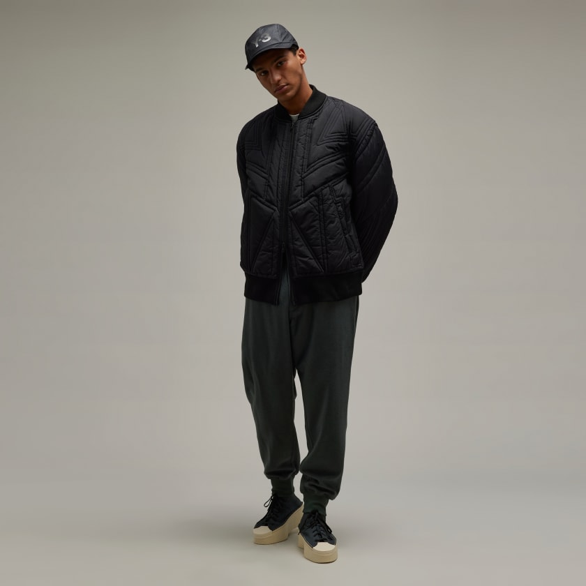 Для женщин :: Y-3 :: Одежда :: Куртка-бомбер Y-3 черная