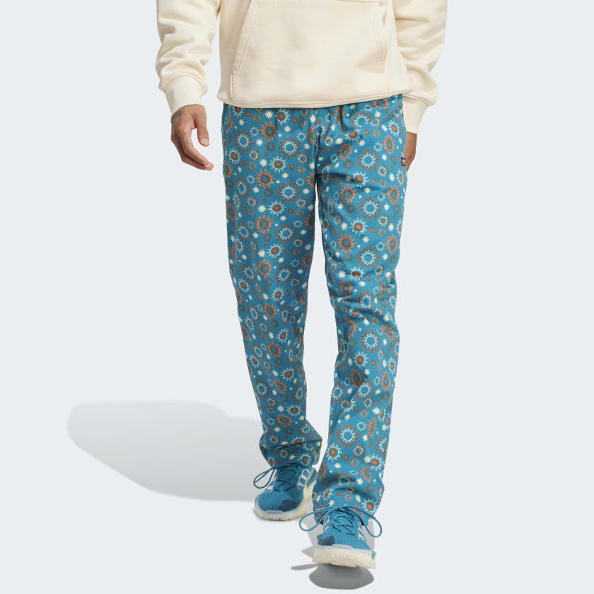 Adidas floral pants top
